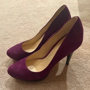 Cole Haan Women's Purple Heels
